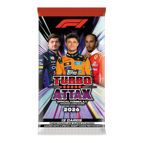2026 Topps Turbo Attax F1 Formule 1 Balíček