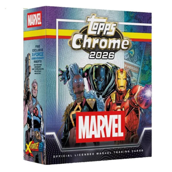 2026 Topps Chrome Marvel Mega Box