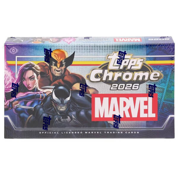 2026 Topps Chrome Marvel Hobby Box