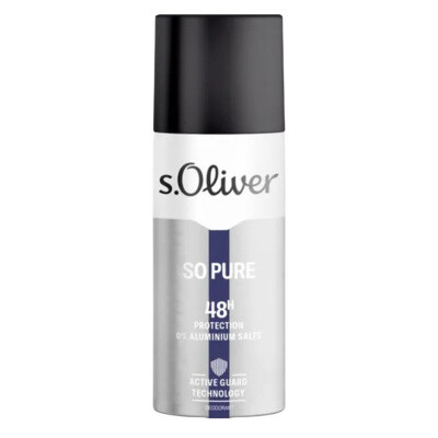 s.Oliver so Pure hydratační deodorant pro muže 150 ml