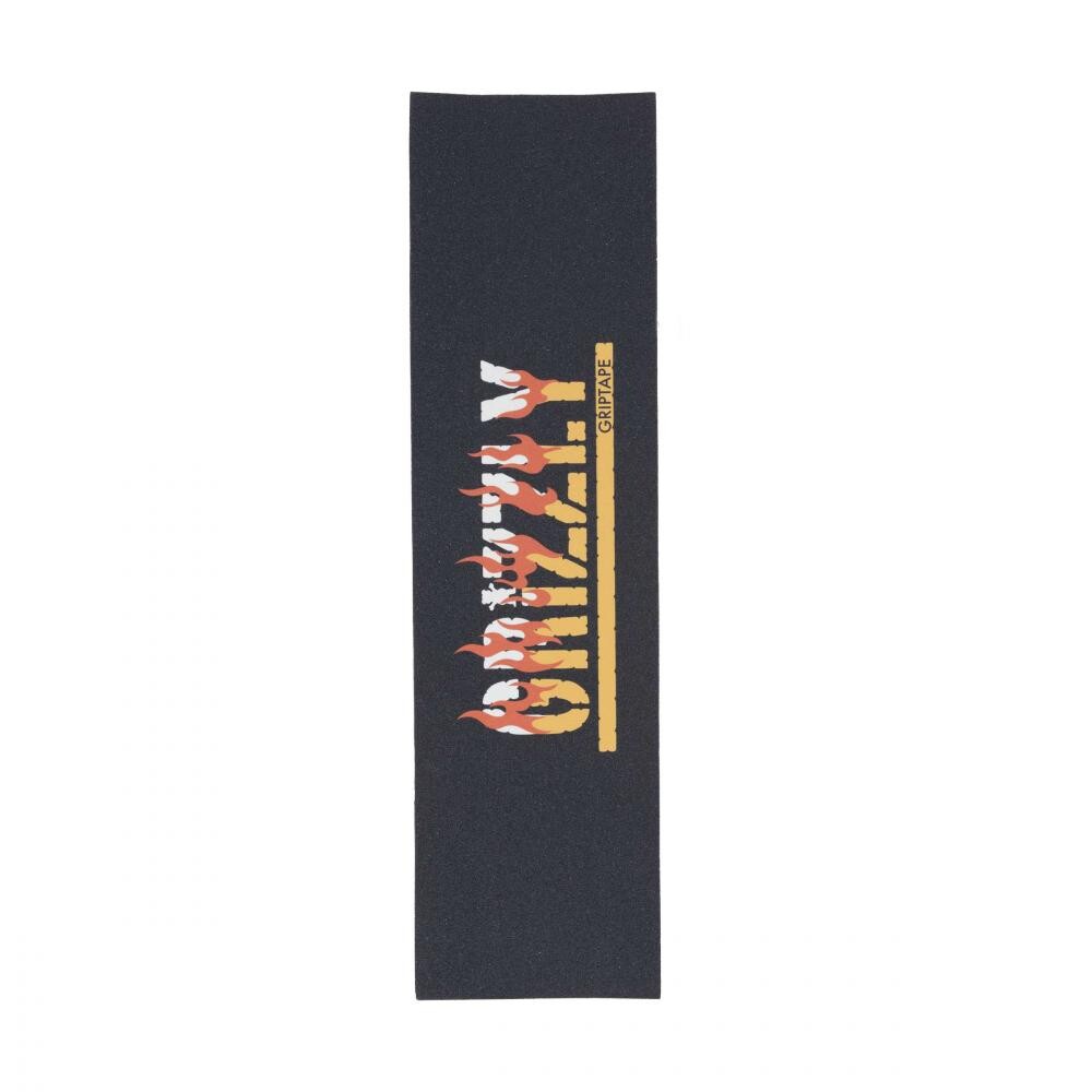 Grizzly - Grizzly Graphic Grizzly On Fire - Griptape