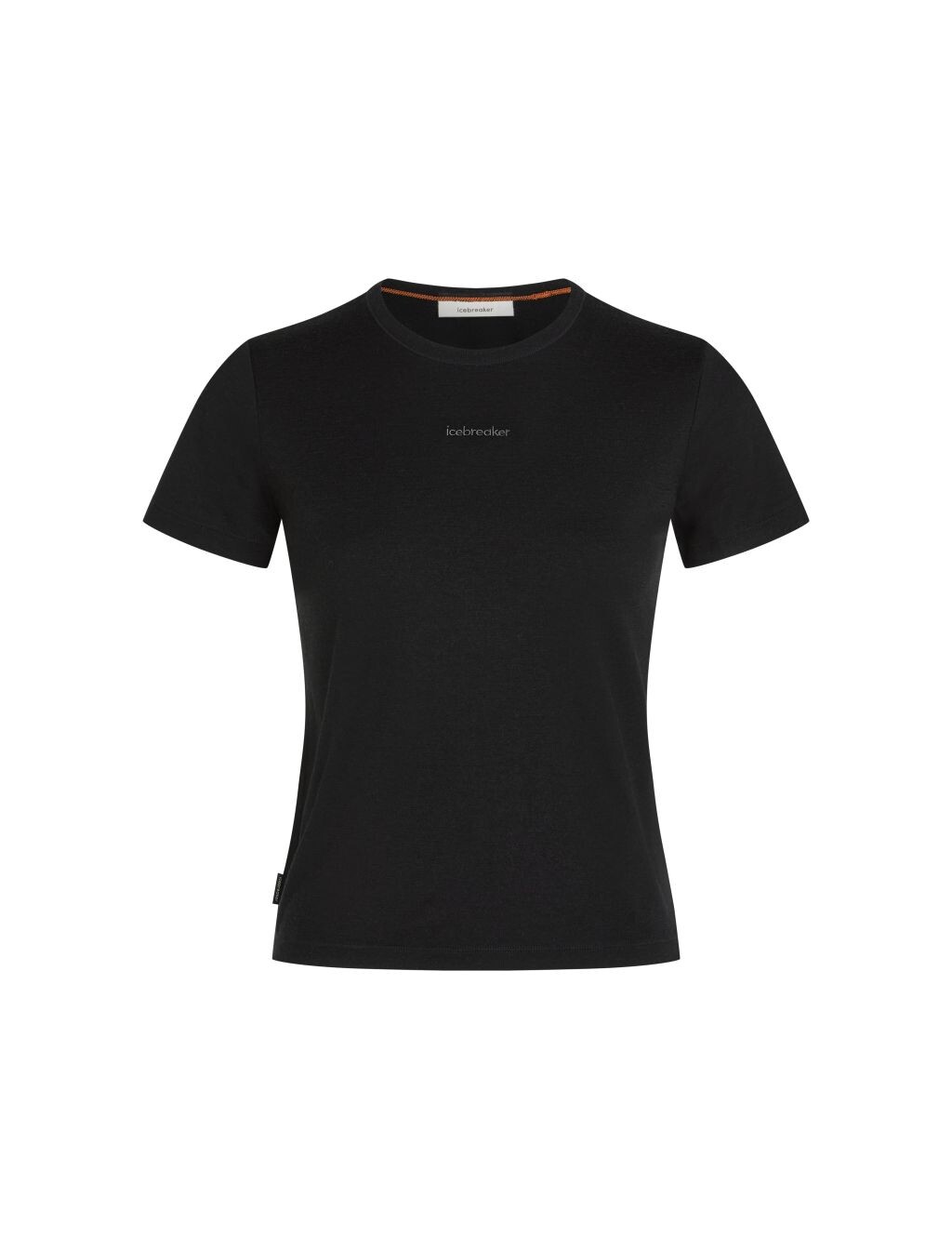 ICEBREAKER Wmns Mer 200 Tech Lite SS Crop Slim Tee, Black velikost: XS