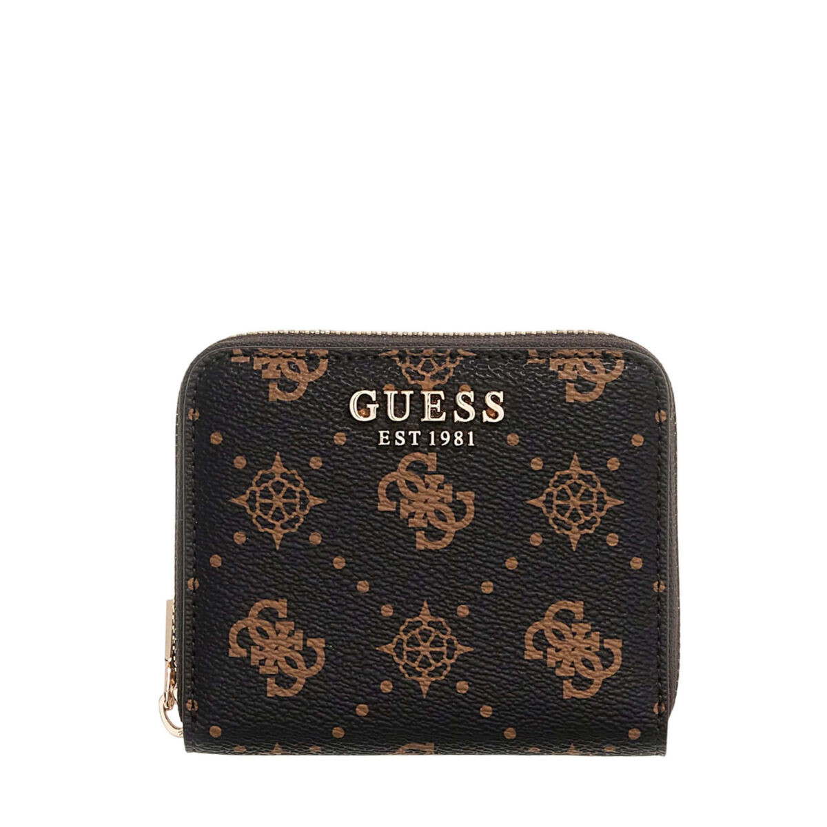 Guess dámská stylová peněženka - tmavohnědá - One size