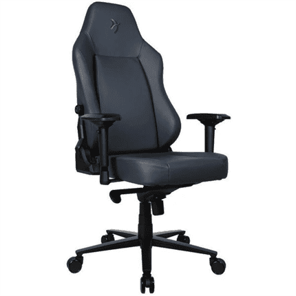 AROZZI PRIMO PREMIUM LEATHER herní židle šedomodrá