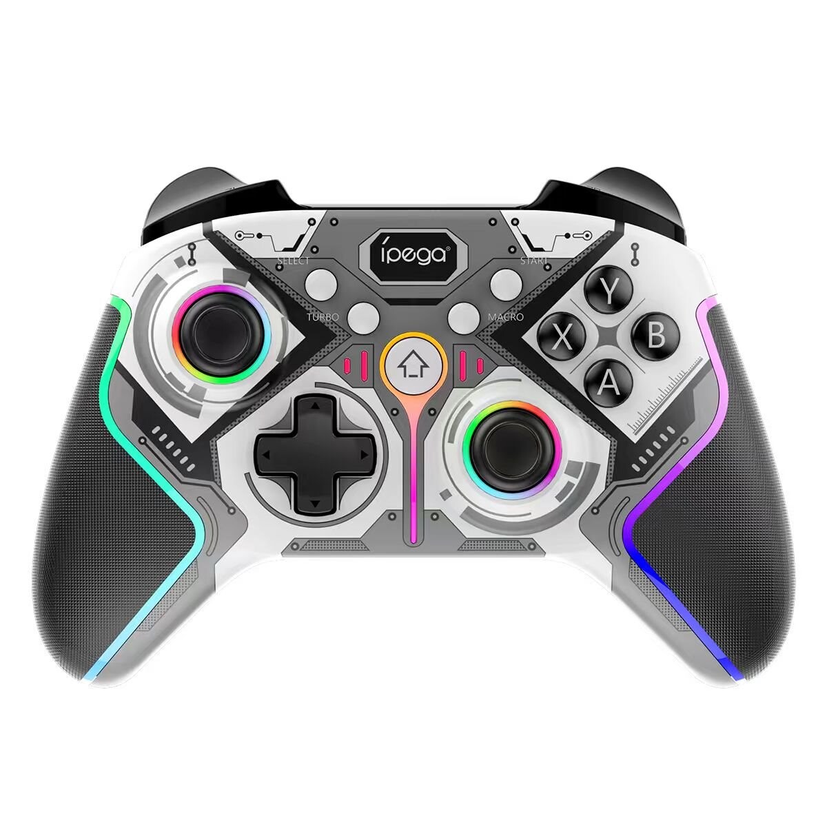 Gamepad iPega 9666HH Bluetooth RGB pro Android/iOS/PS3/PS4/PC/N-Switch Gray