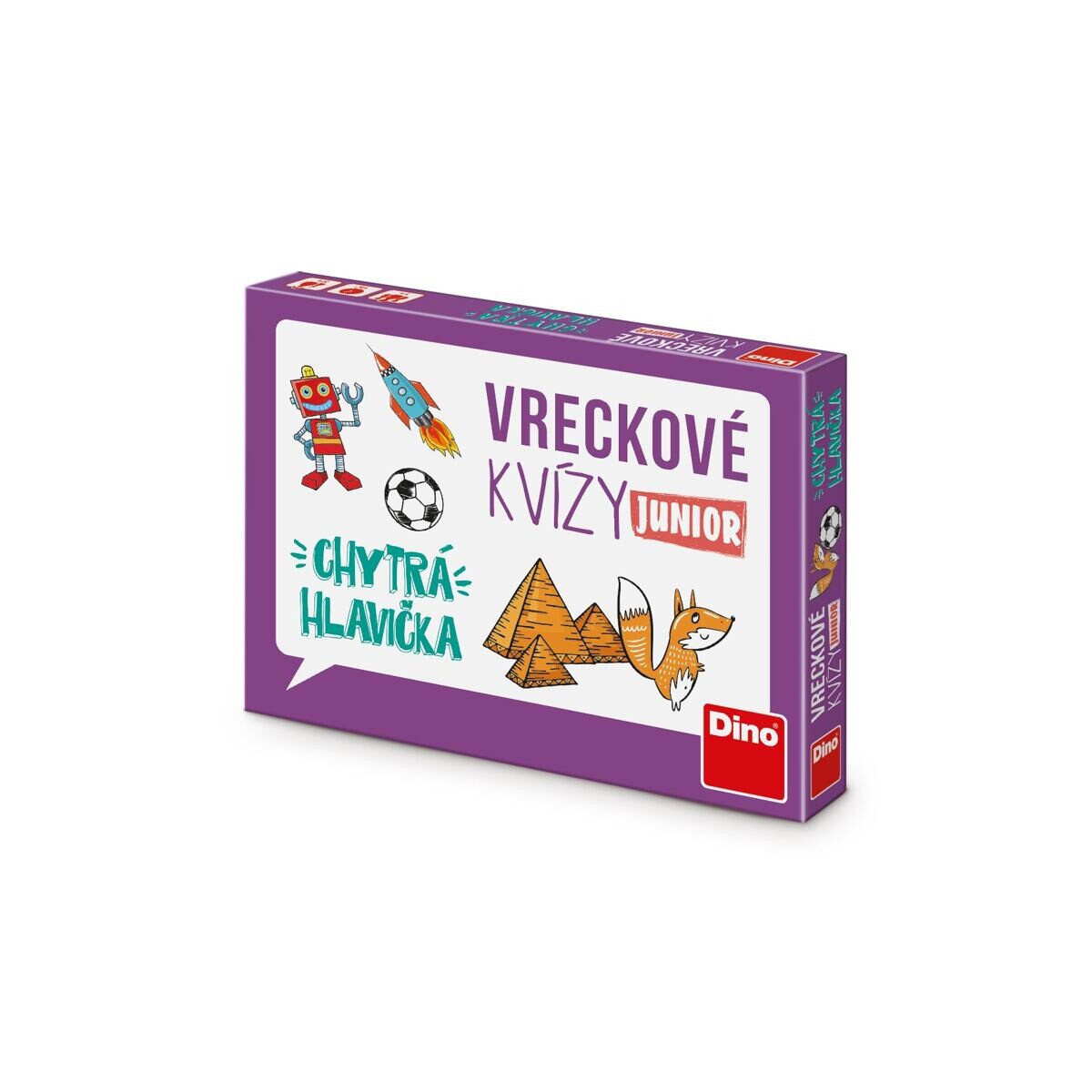 Dino Vreckové kvízy Junior – Chytrá hlavička SK Cestovní hra