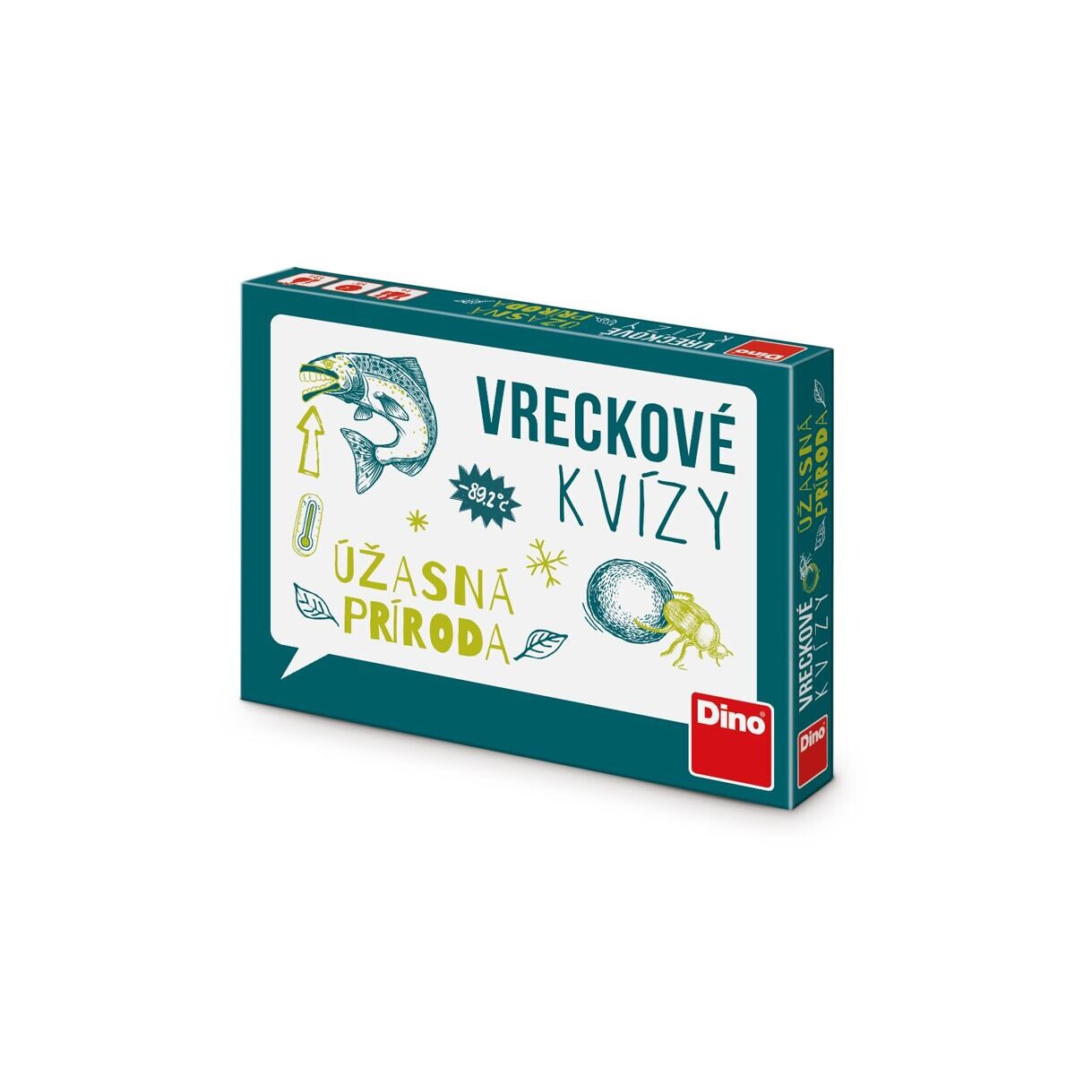 Dino Vreckové kvízy Junior – Úžasná príroda SK Cestovní hra