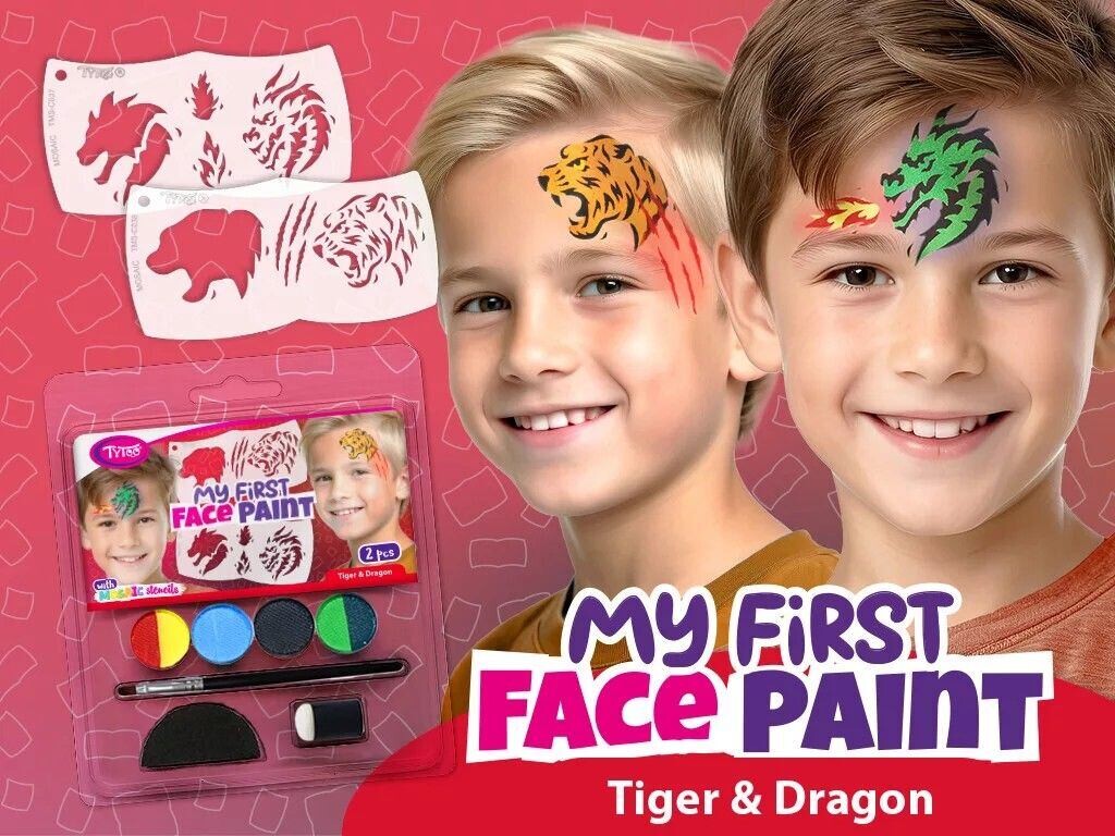 TyToo Malování na obličej - Tygr a drak