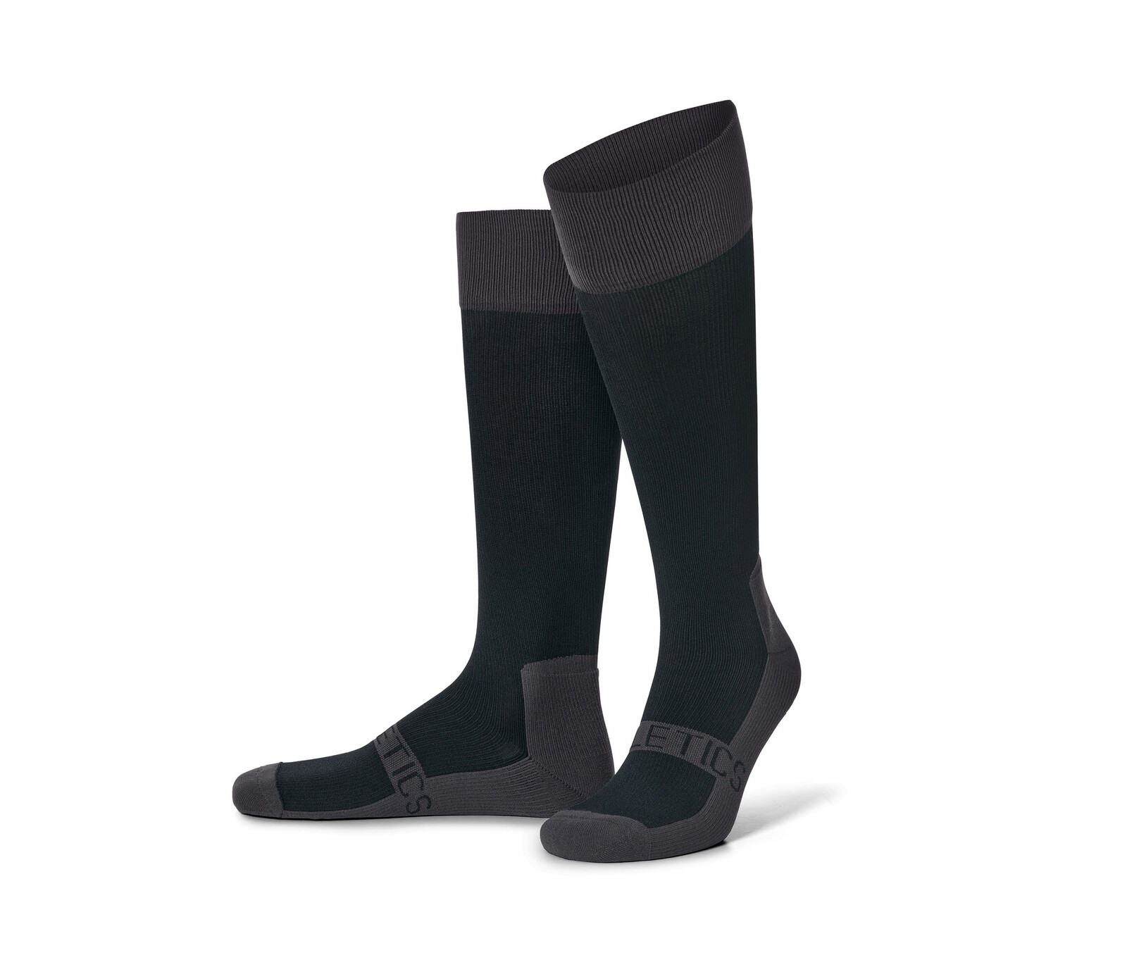 Tchibo - Sportovní kompresní podkolenky - unisex - vel. 43-46 - barva: černá
