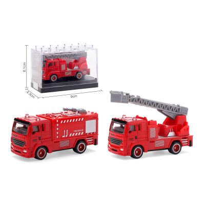 Kovový model hasičského auta 1:64 - více druhů - stříkačka