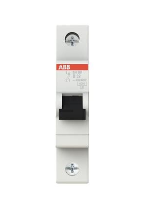 Abb 2Cds211001R0325 Mcb, Thermal, 1Pole, 32A, 400V