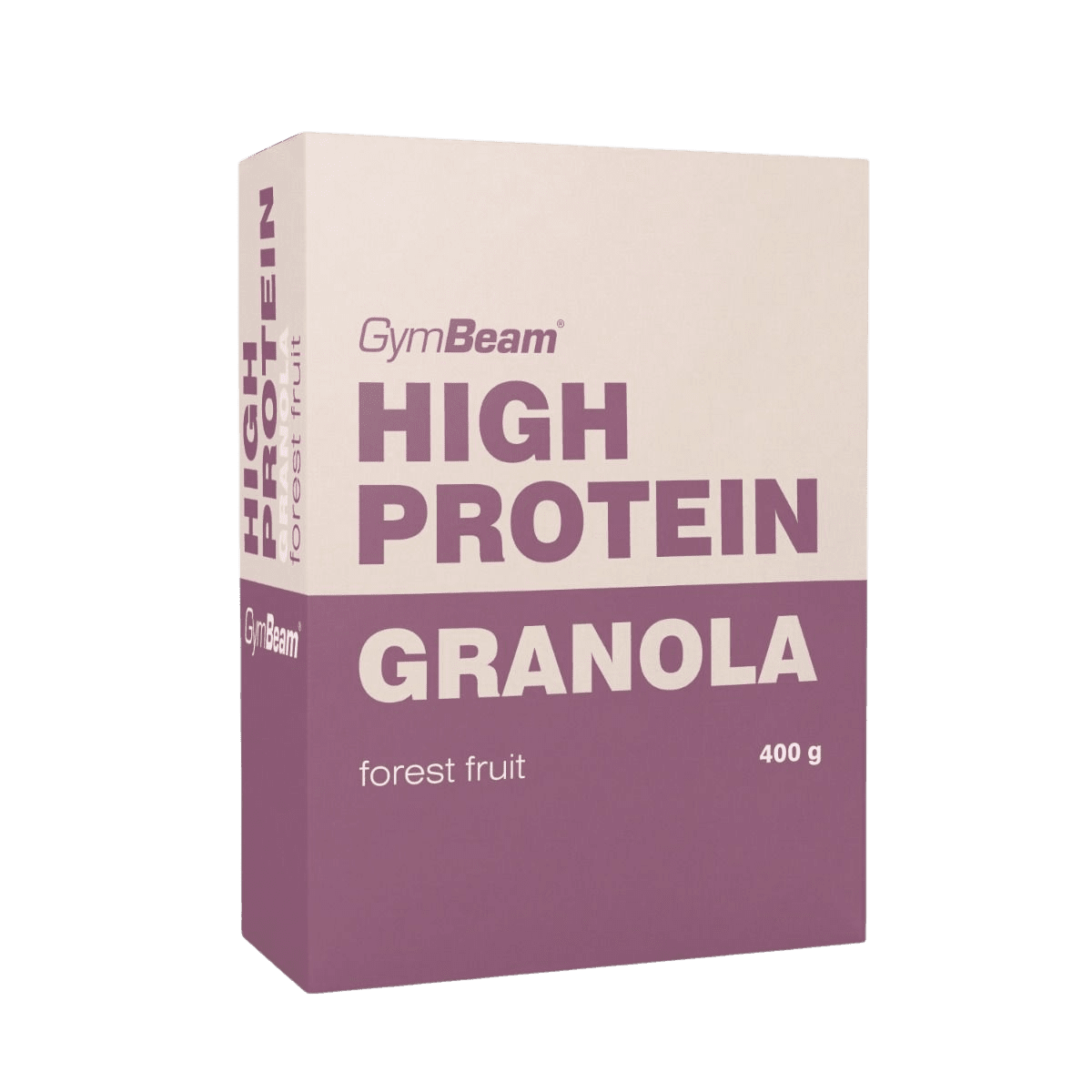 GYMBEAM Granola s vysokým obsahem bílkovin, lesní ovoce 400 g