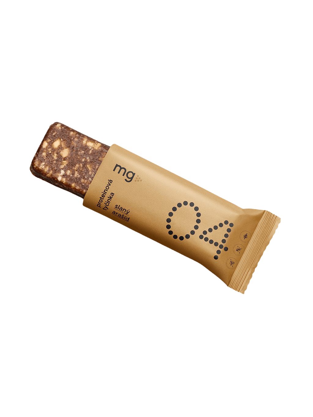 MG NUTRITION Proteinová tyčinka 04 Slaný arašíd 50 g