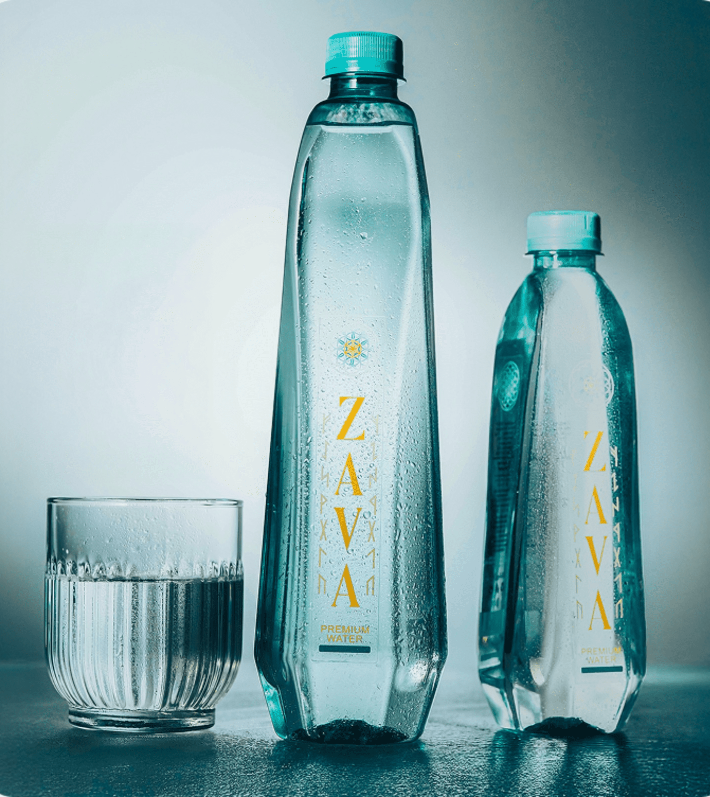 ZAVA prémiová pramenitá voda 444 ml
