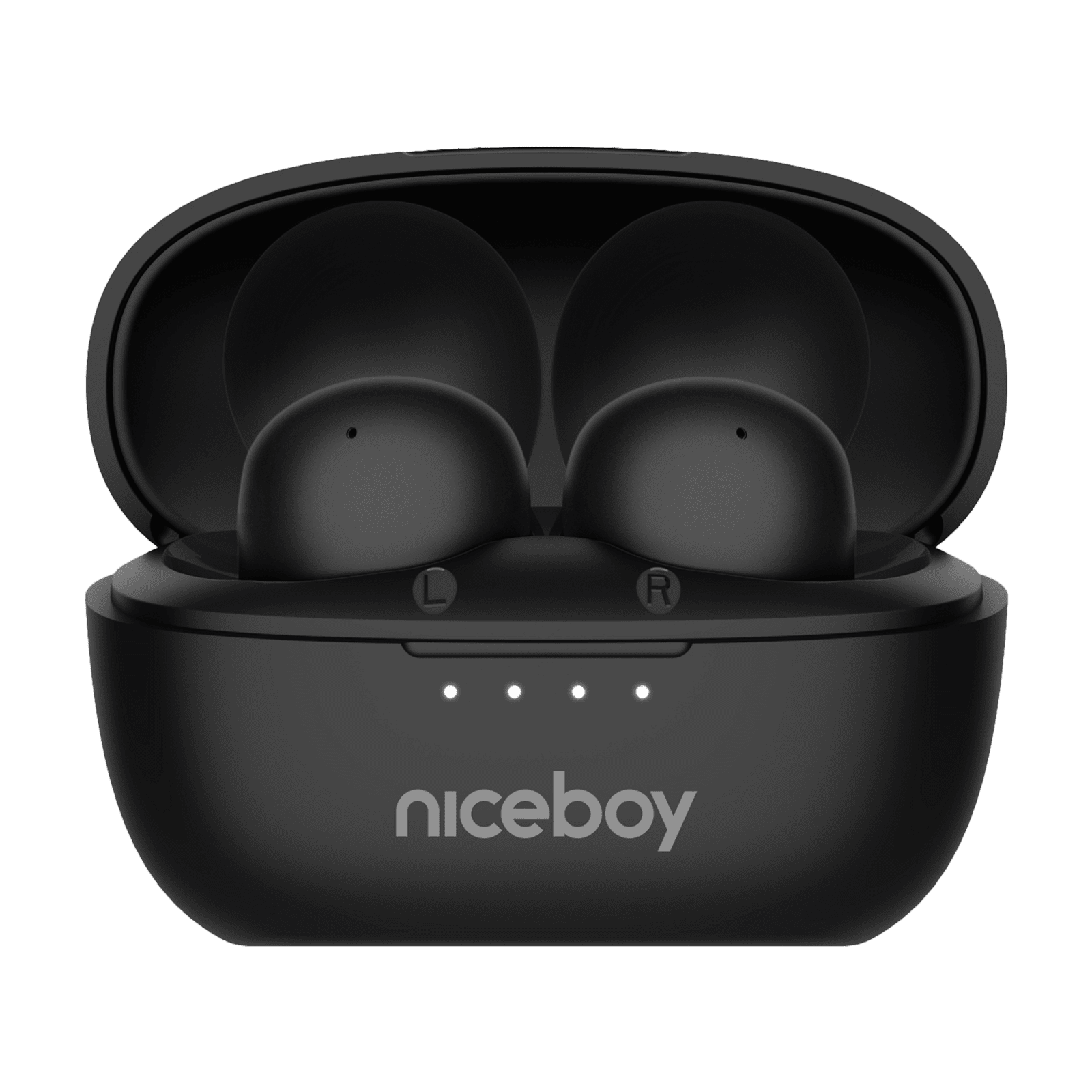NICEBOY Podsie 4 POP Black Bezdrátová sluchátka
