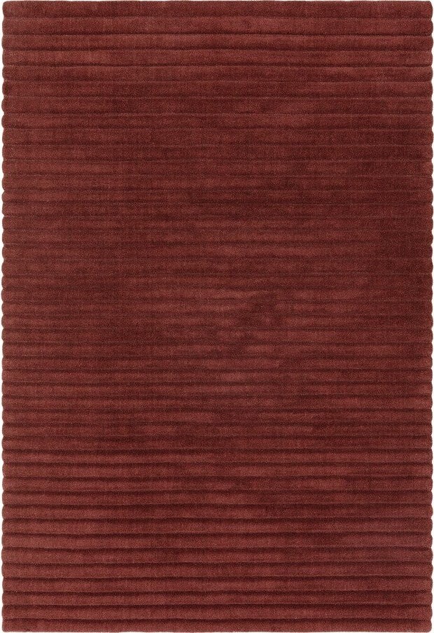 Vínový ručně tkaný vlněný koberec 160x230 cm – Asiatic Carpets
