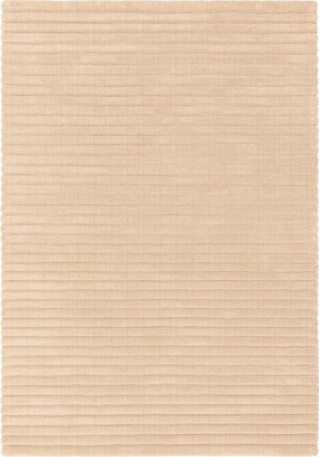 Béžový ručně tkaný vlněný koberec 120x170 cm – Asiatic Carpets