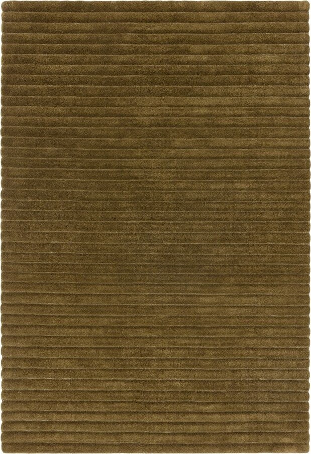 Khaki ručně tkaný vlněný koberec 160x230 cm – Asiatic Carpets