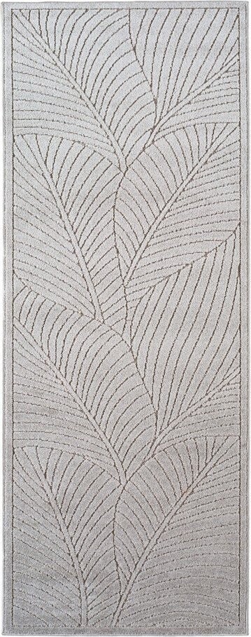 Vnitřní a venkovní běhoun ve stříbrné barvě 80x250 cm Nova 1203 – Ayyildiz Carpets