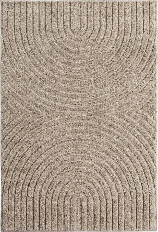 Béžový koberec s příměsí juty 140x200 cm Art 1122 – Ayyildiz Carpets