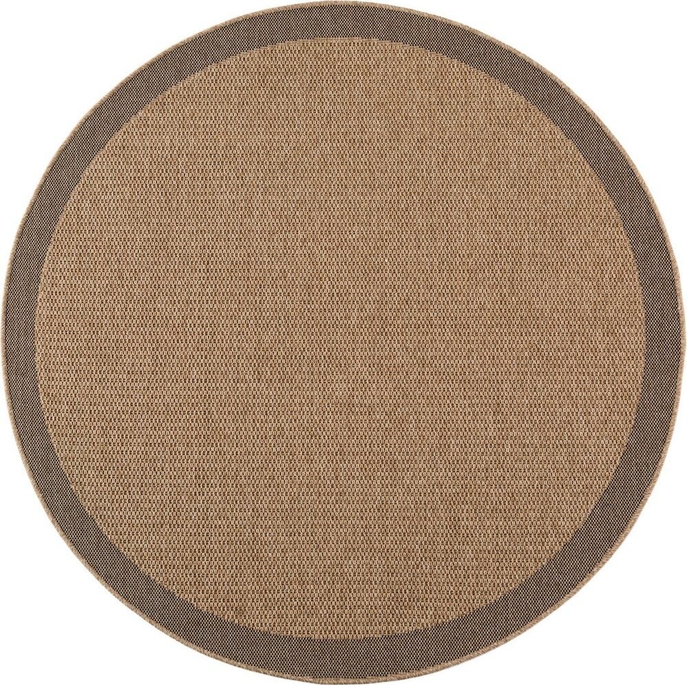 Kulatý vnitřní a venkovní koberec ø 80 cm Timber 1402 – Ayyildiz Carpets