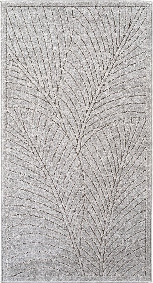 Vnitřní a venkovní koberec ve stříbrné barvě 80x150 cm Nova 1203 – Ayyildiz Carpets