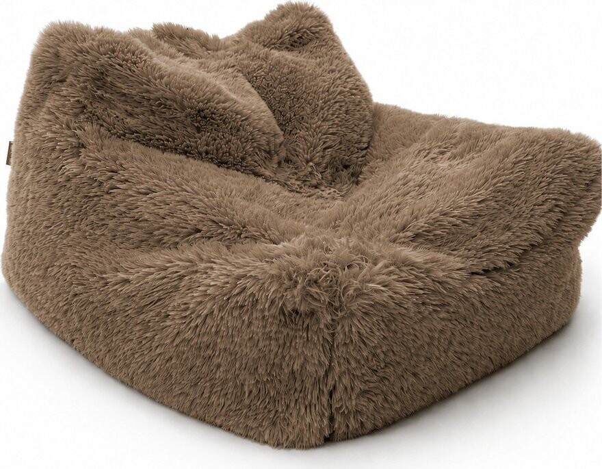 Koňakově hnědý dětský sedací vak Mammoth – Meowbaby