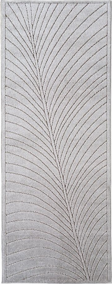 Vnitřní a venkovní běhoun ve stříbrné barvě 80x250 cm Nova 1204 – Ayyildiz Carpets