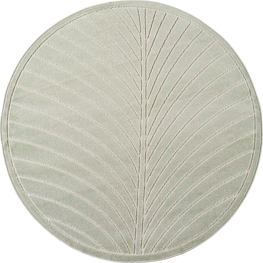 Zelený kulatý vnitřní a venkovní koberec ø 120 cm Nova 1204 – Ayyildiz Carpets