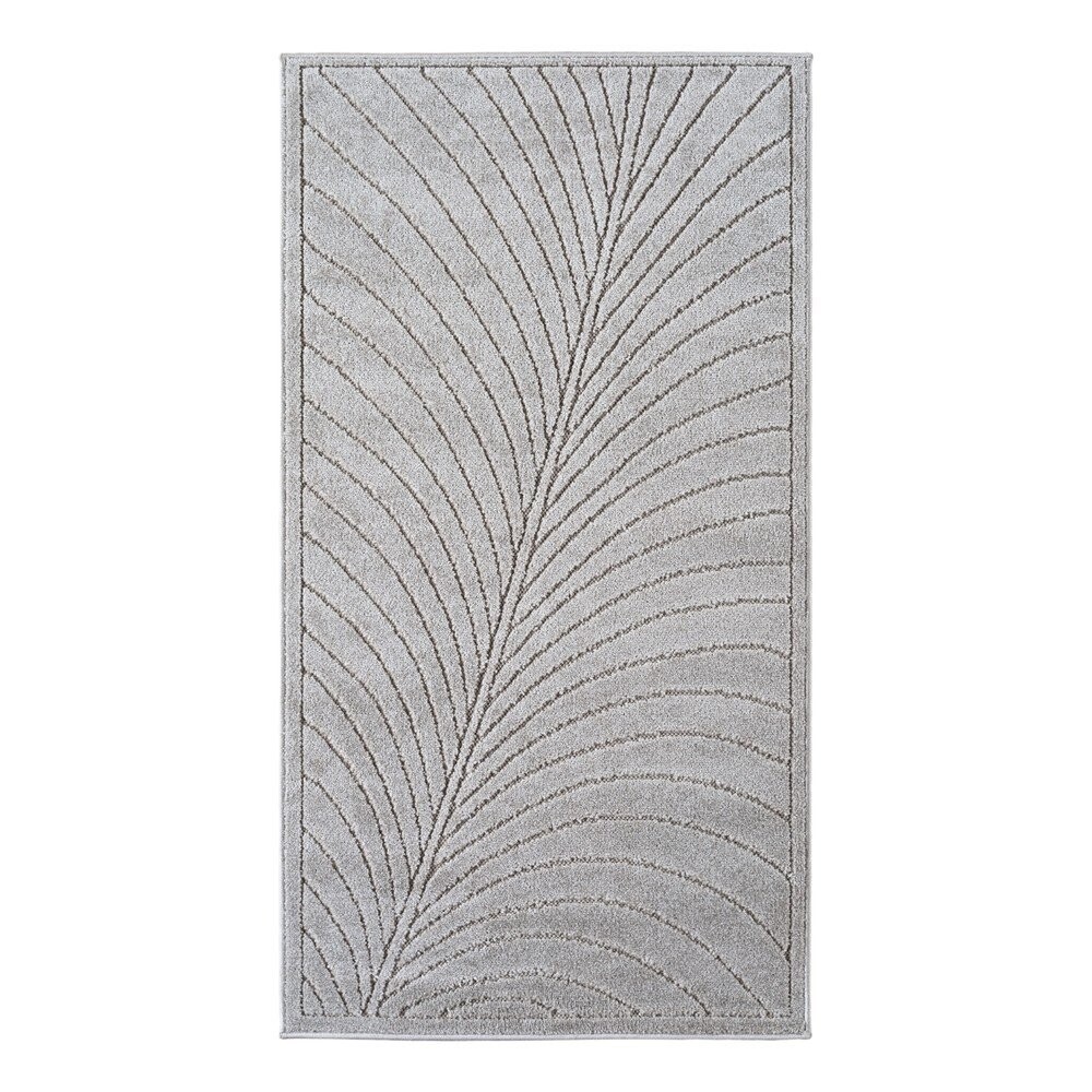 Vnitřní a venkovní koberec ve stříbrné barvě 80x150 cm Nova 1204 – Ayyildiz Carpets
