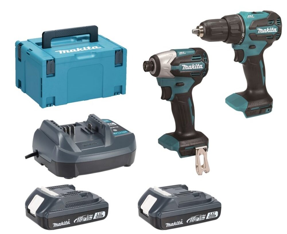 Aku sada Makita DHP490+DTD158 LXTB DLX2580V01