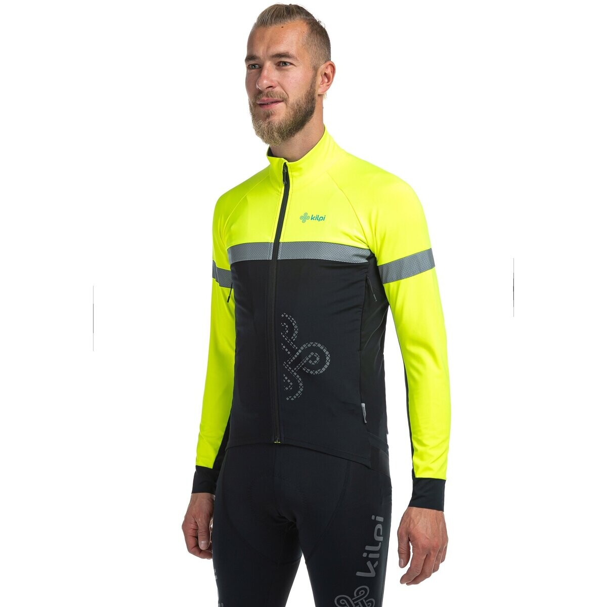 Kilpi  Pánská softshellová cyklistická bunda  NERETO-M  Černá