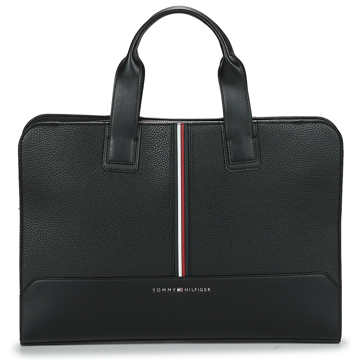 Tommy Hilfiger TH CENTRAL SLIM COMPUTER BAG Černá