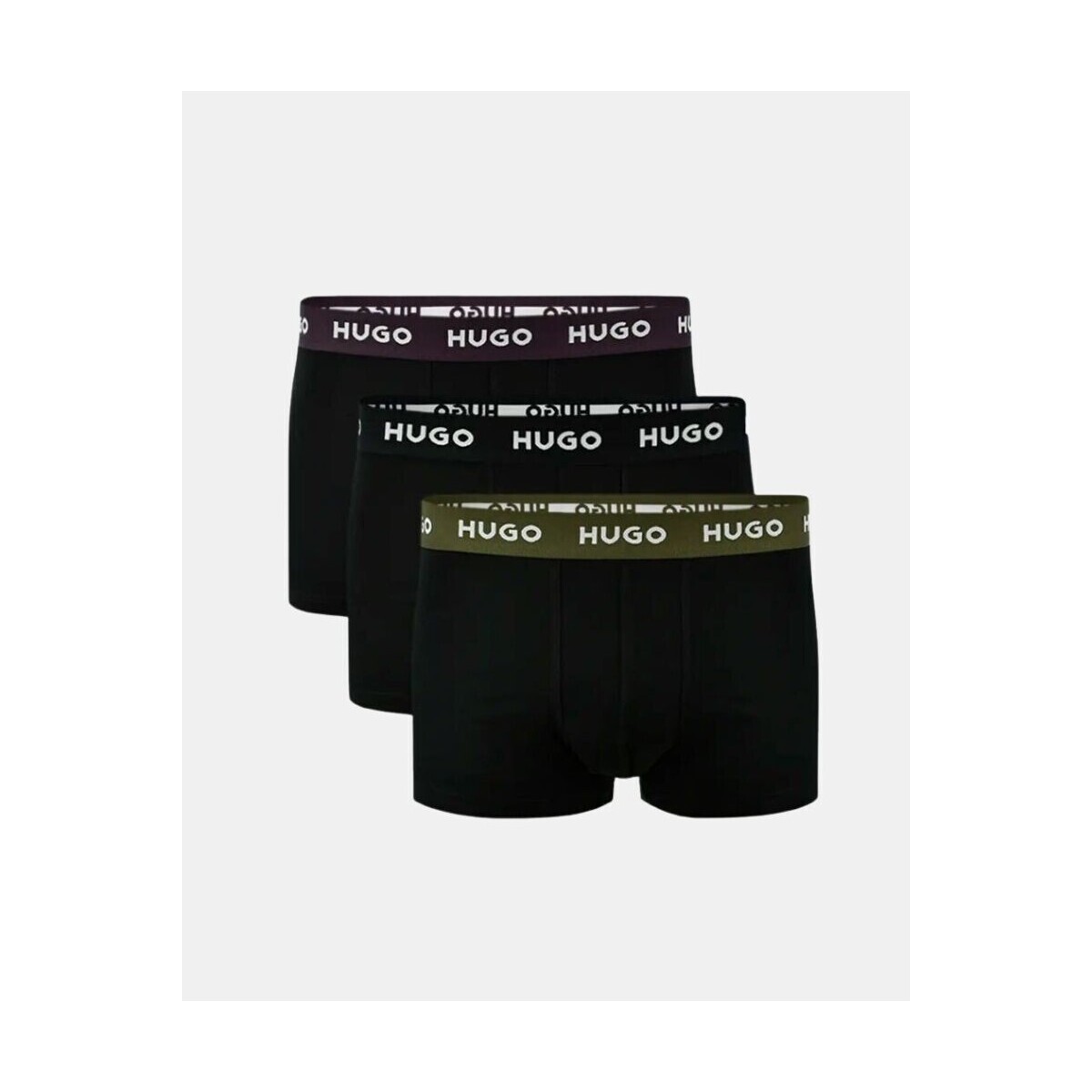 HUGO  50517878 TRUNK TRIPLET PACK  Černá