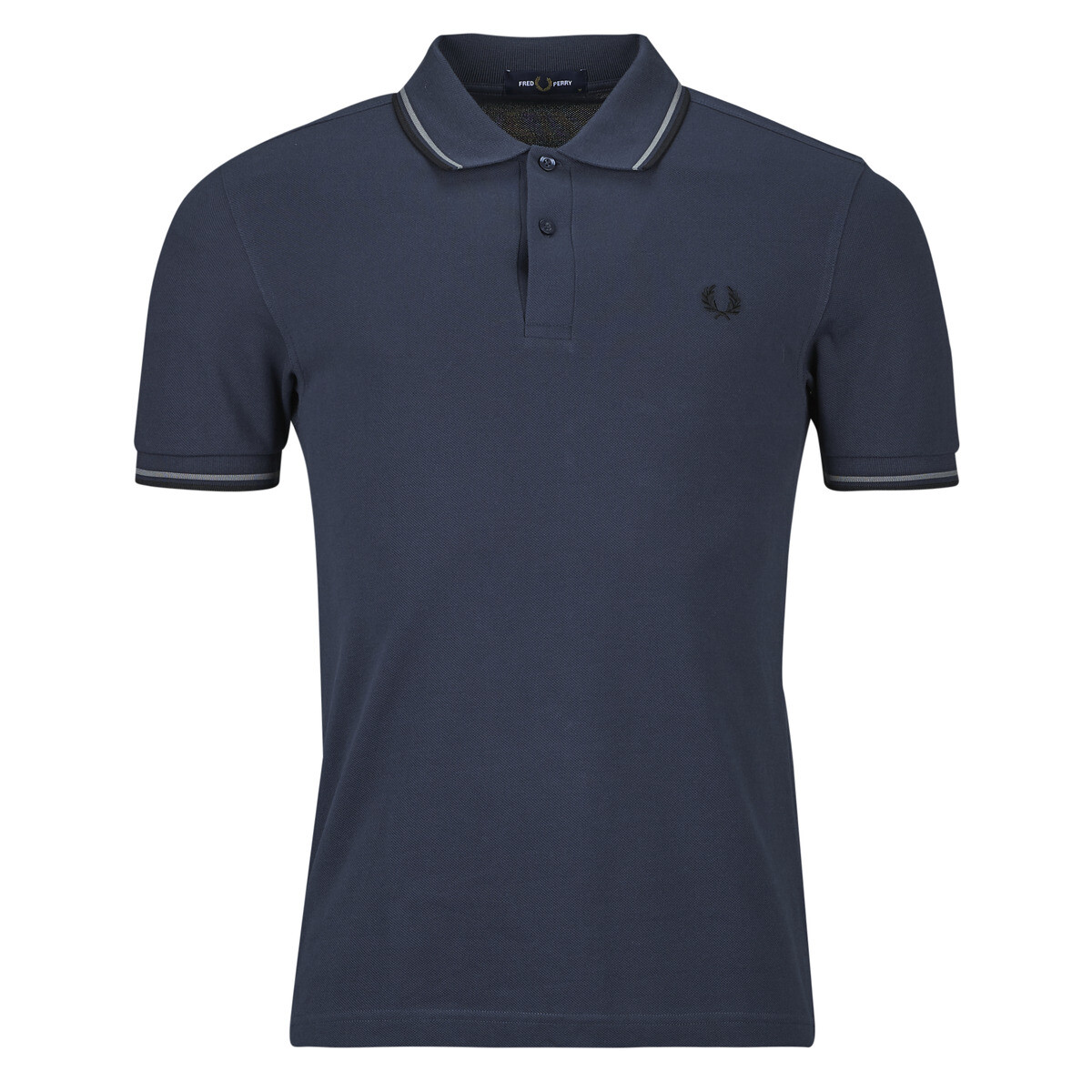 Fred Perry  TWIN TIPPED FRED PERRY SHIRT  Šedá
