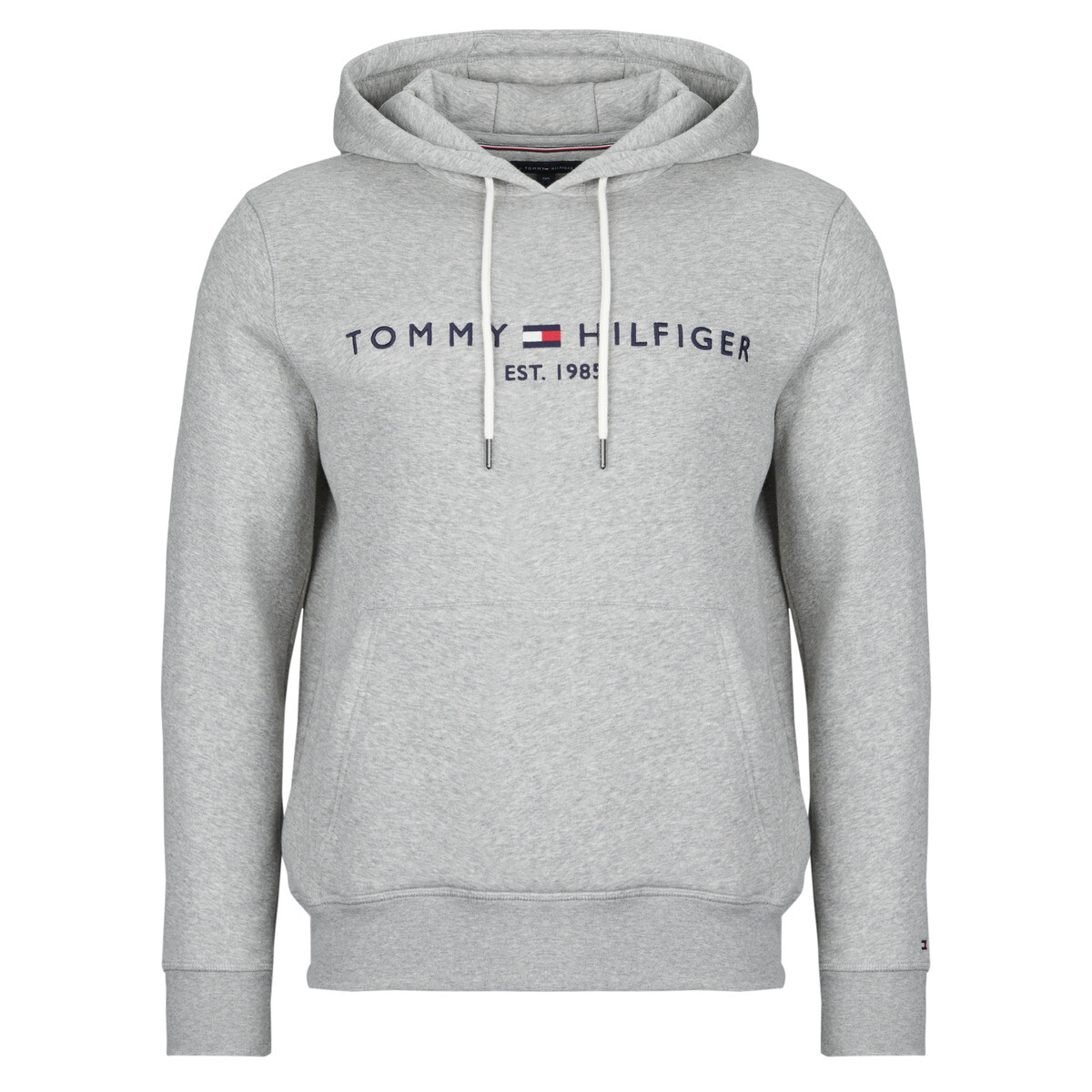 Tommy Hilfiger  CORE TOMMY LOGO HOODY  Šedá