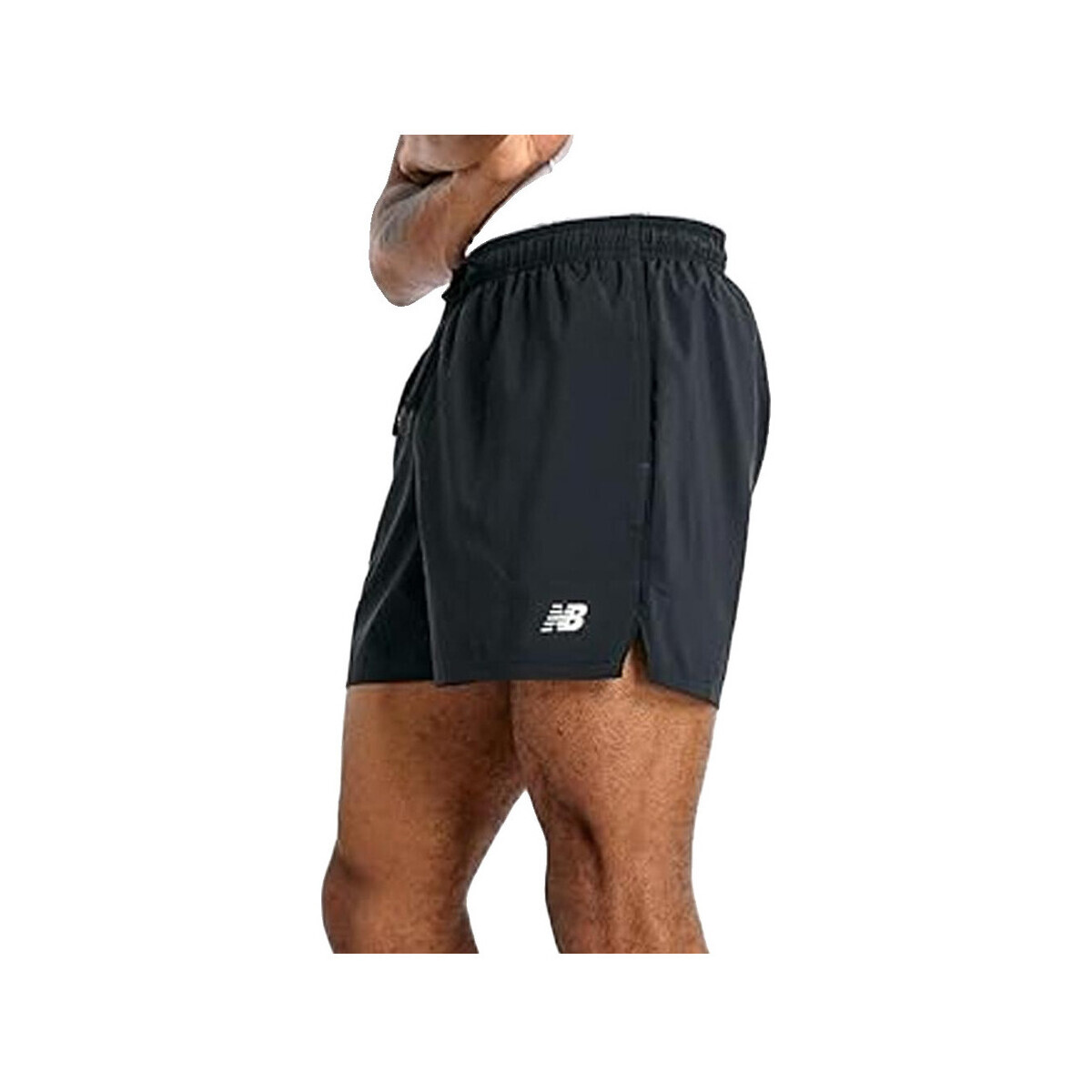 New Balance  Shorts  ms51901-bk élastique  Černá