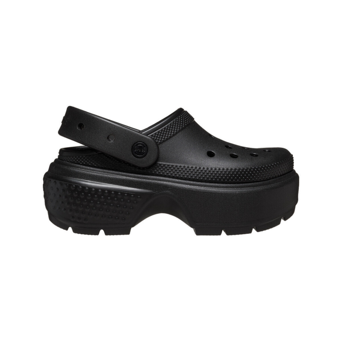 Crocs  Sabots  Stomp Clog caoutchouc  Černá