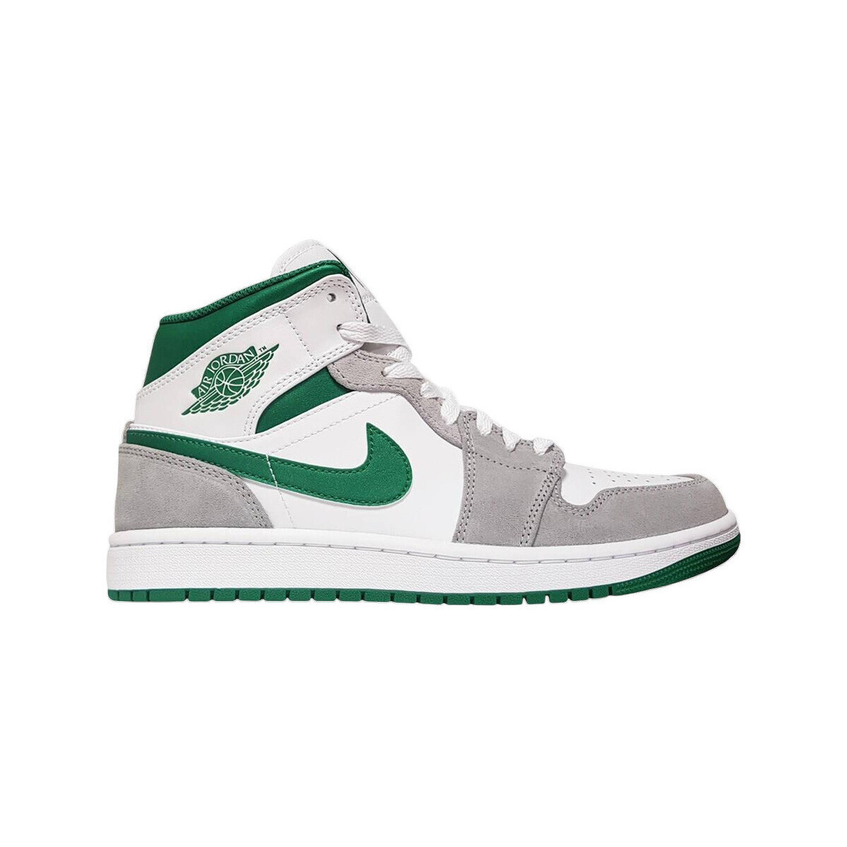 Nike  Baskets  Air Jordan 1 Mid cuir  Šedá