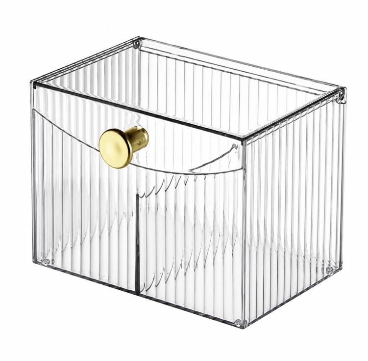 Stolní kosmetický organizér - Transparentní