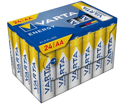 Baterie alkalická AA Varta LR06 BAT0356 24ks/box