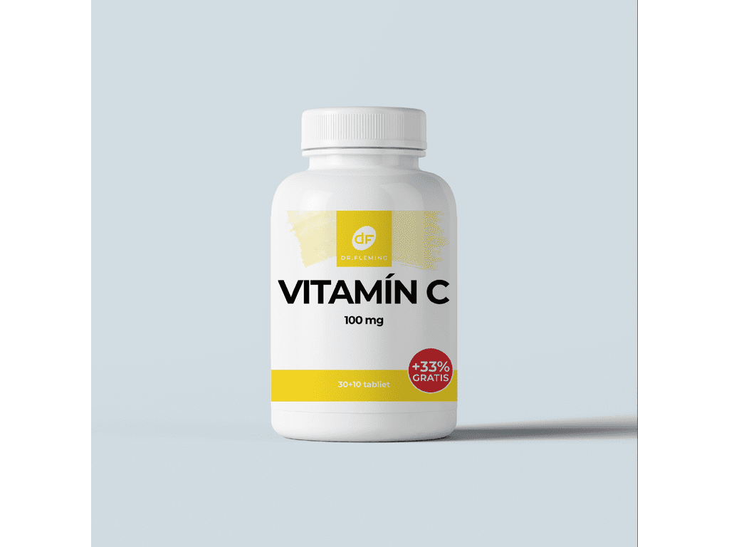 Vitamín C 100 mg - 40 tablet - Dr. Fleming