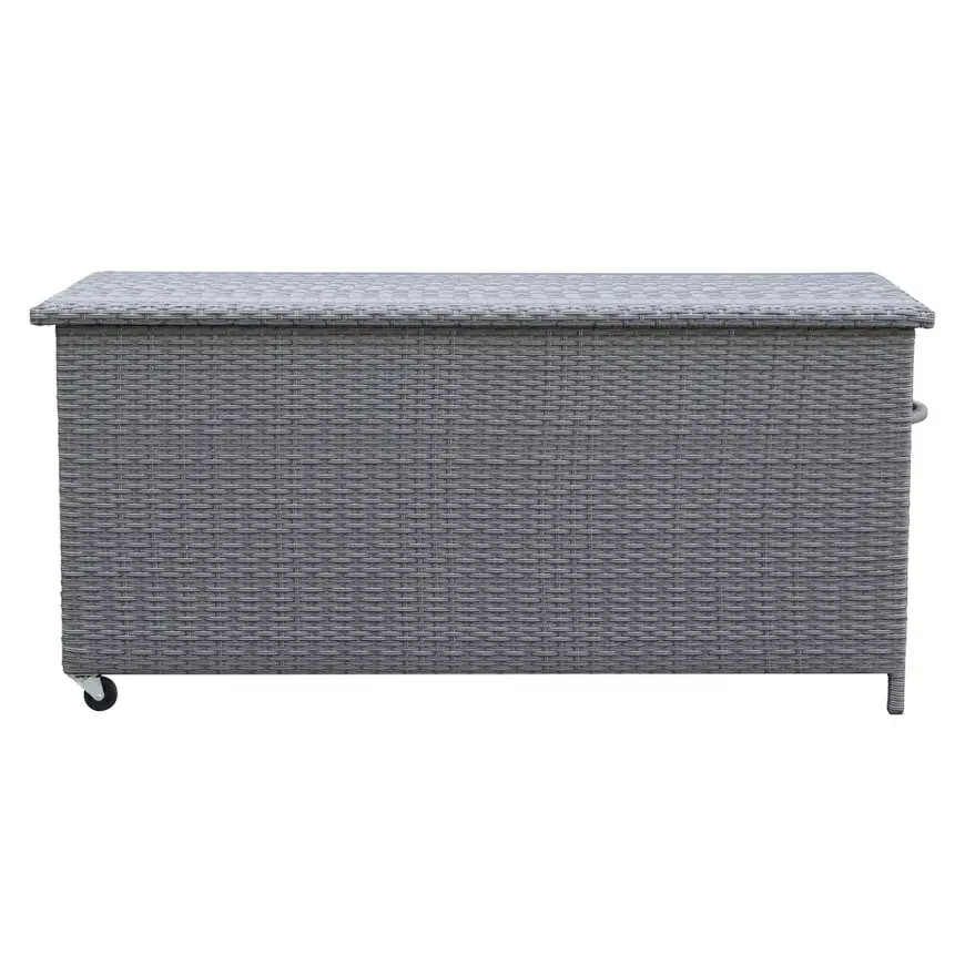 Zahradní úložný box Tejn technorata 55x64x136 grey