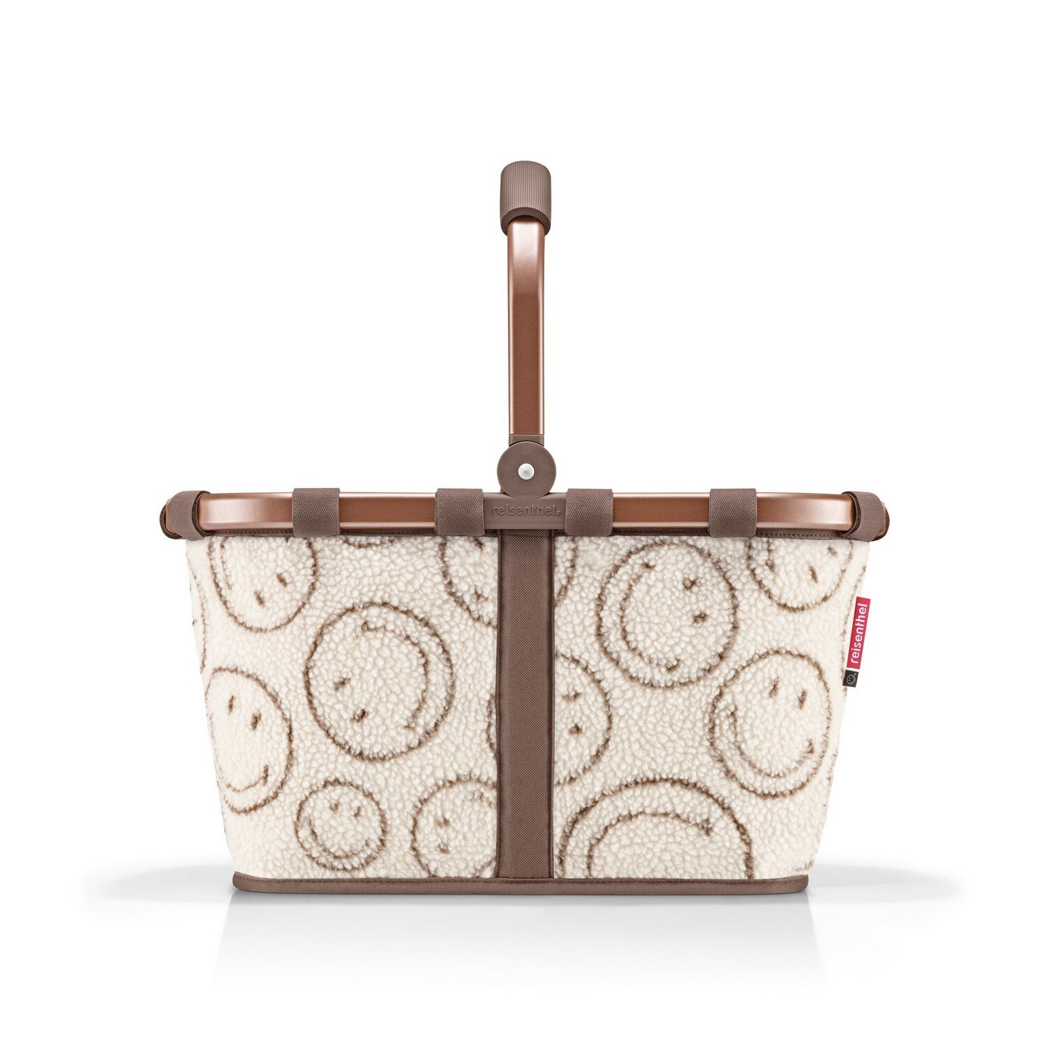 Nákupní košík Reisenthel Carrybag Smiley® teddy chocolate