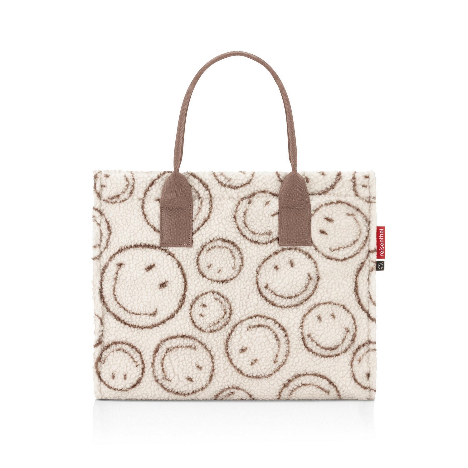 Stylová kabelka Reisenthel Daily Shopper Smiley® teddy chocolate