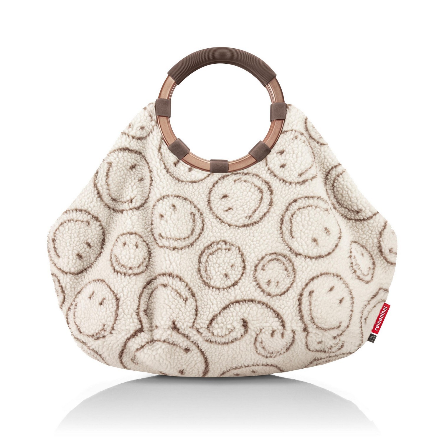 Kabelka Reisenthel Loopbag Hobo Smiley® teddy chocolate