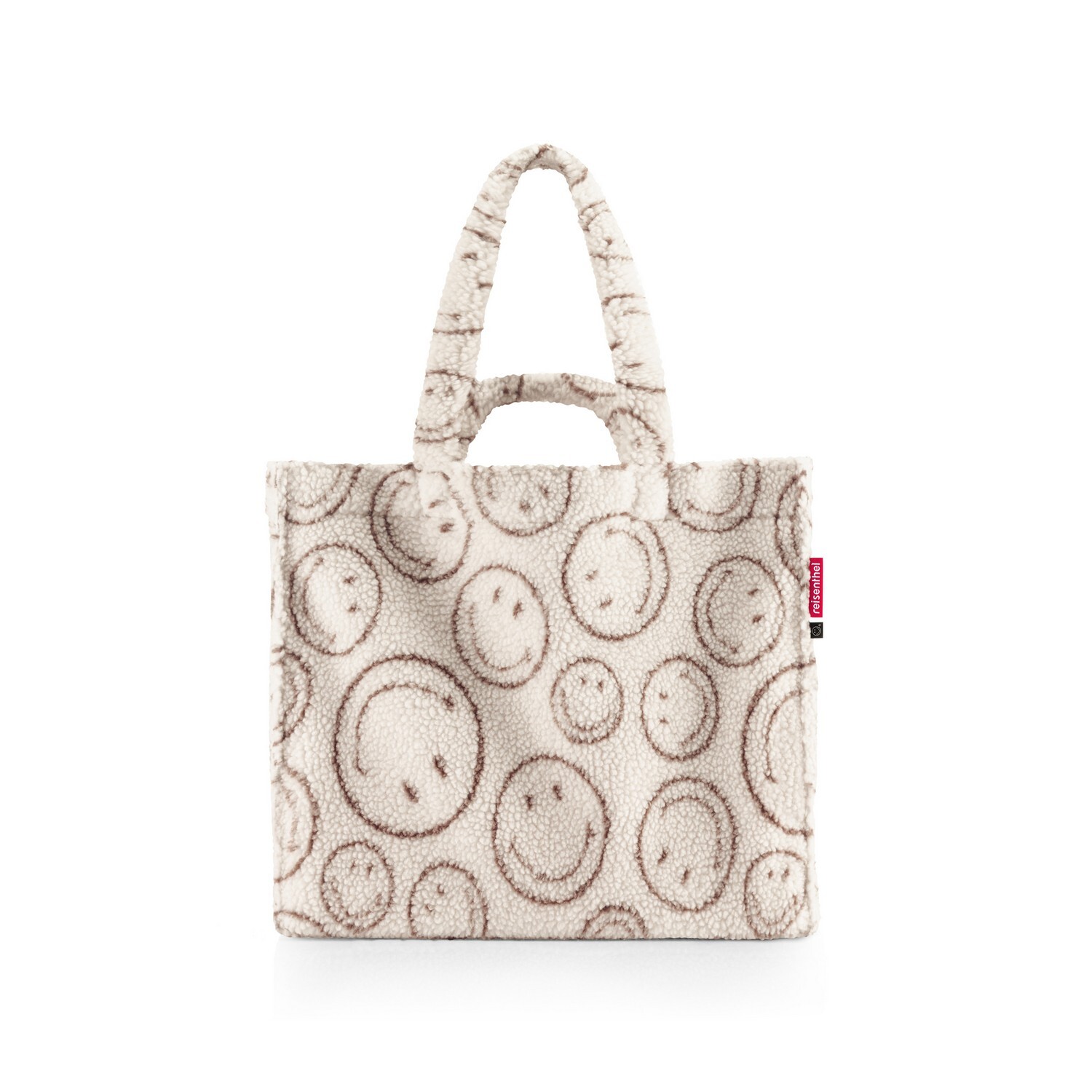 Taška přes rameno Reisenthel Softshopper Smiley® teddy chocolate
