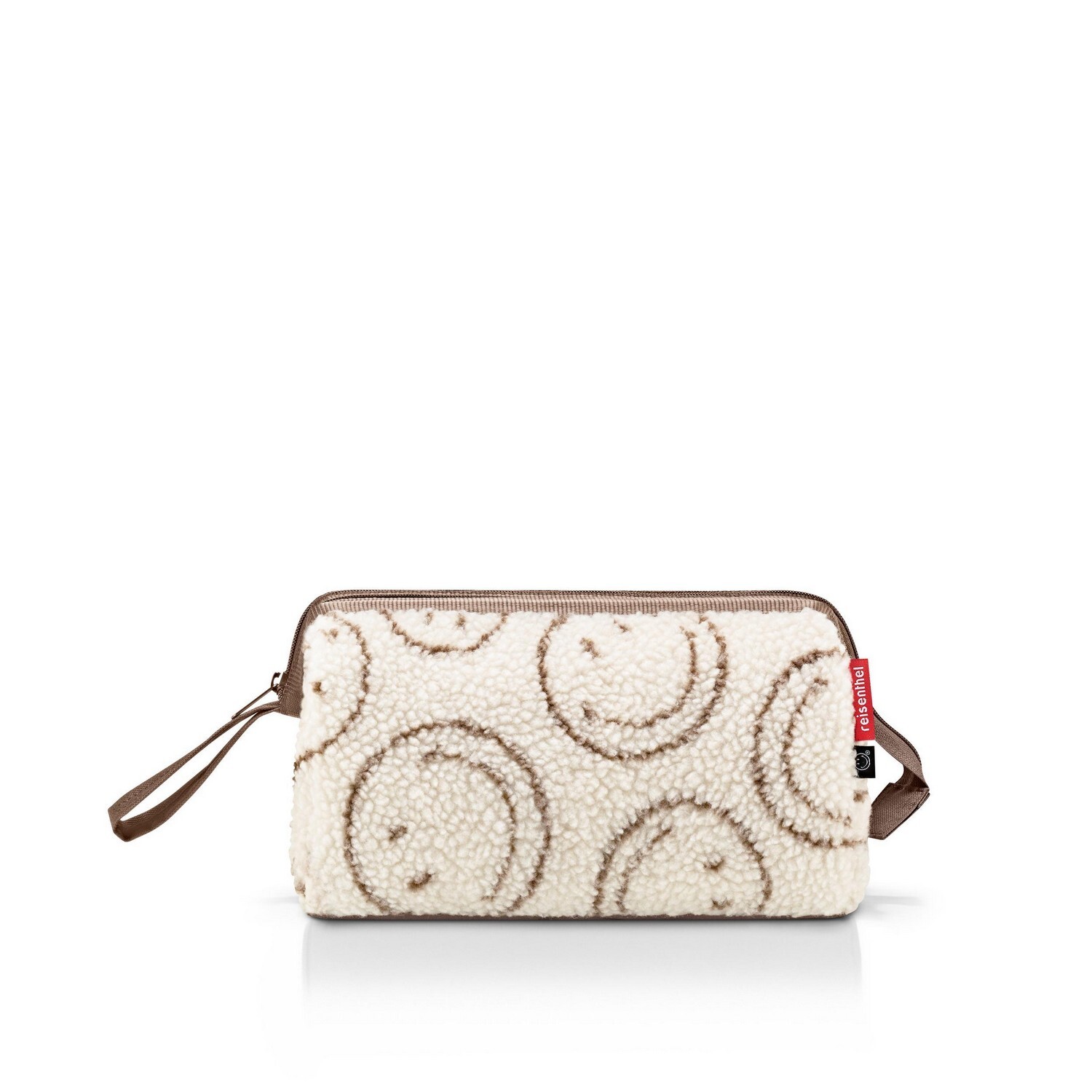 Kosmetická taštička Reisenthel Travelcosmetic Smiley® teddy chocolate