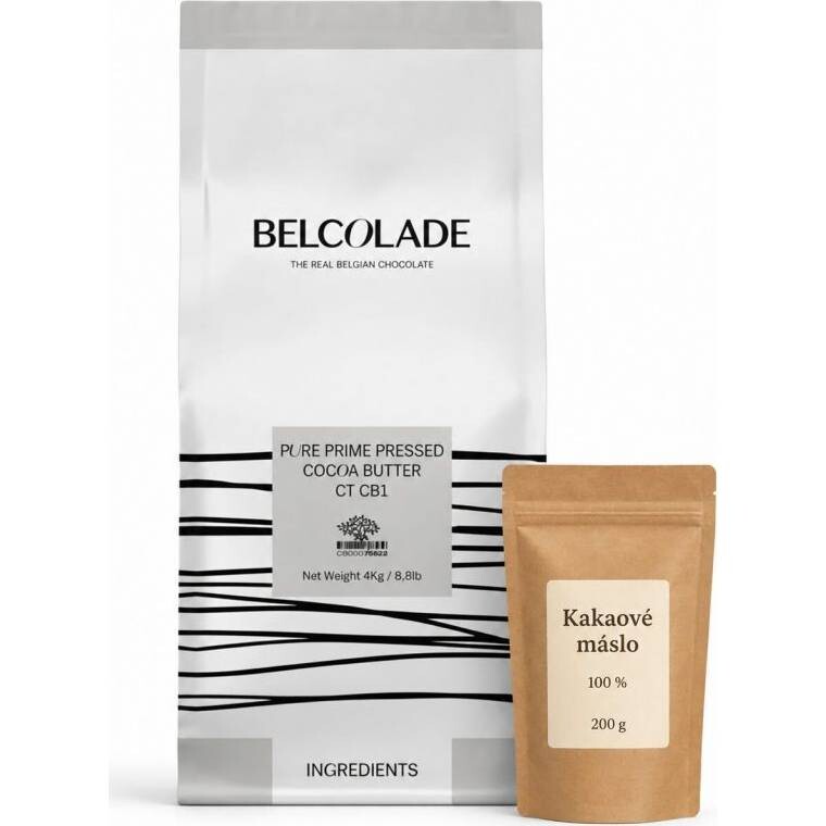Kakaové máslo 200g - Belcolade