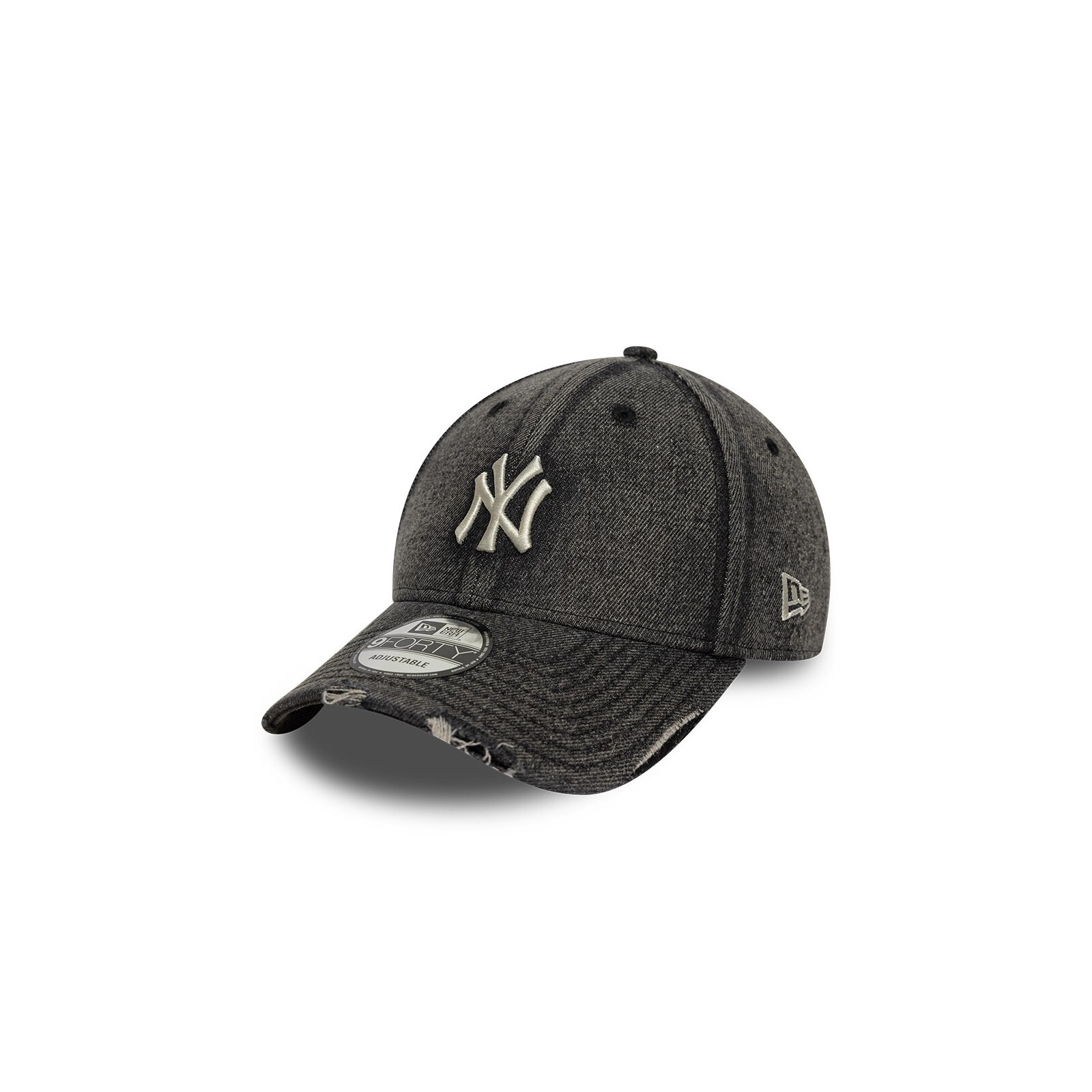 kšiltovka NEW ERA - 940 Mlb Acid Wash Denim 9Forty New York Yankees (BLK)